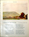 Old Vintage Print The Downs Ca Hunt Channel Nieuport Boats J Michaux 1921 20th