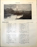 Antique Old Print Evening Strand-On-The-Green Chicwick Sydney H Paviere 1921