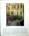 Original Old Vintage Print The Shop O Greenwood Figures Charles Shannon 1922