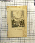 Old The Ascension Followers Ground Rising Jesus Light Sky Cloud 1823 19th