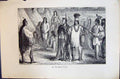 Antique Print 1880 Human Races Humaines Figuier Indiens Creeks Indians Camp