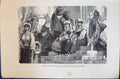 Old Groupe Paysans Marches Eglise Rome 1880 Human Races Humaines Figu Victorian