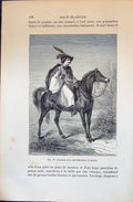 Old 1880 Human Races Humaines Figuier Costume D'Un Gentilhomme Hongro Victorian