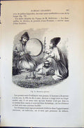 Old 1880 Human Races Humaines Figuier Musicians Persans Music People Victorian