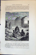 Old Campement Turcomans People Camp 1880 Human Races Humaines Figuier Victorian