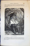 Old Indiens Lenguas Lady Carrying Baby 1880 Human Races Humaines Figu Victorian