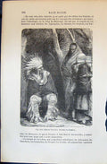 Old Indiens Pawnies Homme Femme Man Lady Indians 1880 Human Races Hum Victorian