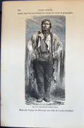 Old Yule Chef Des Indiens Yutes Indian Man 1880 Human Races Humaines Victorian
