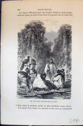 Old Peche Riviere Chez Antis Indien Indian Man 1880 Human Races Humai 19th