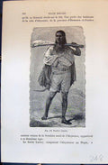 Old Fusilier Abyssin Abyssinien Lady Man 1880 Human Races Humaines Fi 19th