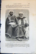 Old Indigenes D'Haiderabad Ville Scinde Femme Lady 1880 Human Races H 19th