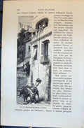 Antique Print Marchand Matin Naples Italy 1880 Human Races Humaines Figuier