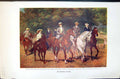 Antique Print Badminton Magazine 1901 Rotten Row Horses Ladies Men Hunting 20th