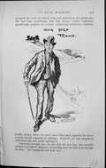 Old Print Badminton Magazine 1903 Ola Man Pet Tramp Walking Street Scene 20th
