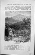 Old Badminton Magazine 1903 Black Forest Cycling Gutachthal Mountains 20th