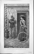 Old Badminton Magazine 1903 Guard Man Leaning Against Wall Lady Bicyc 20th