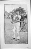 Old Badminton Magazine 1903 Cricket Man Sport Boatswain Spectators Pr 20th