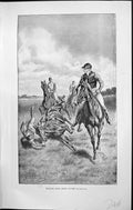 Old Print Badminton Magazine 1903 Epirus Horse Racing Jockey Sport Horses 20th