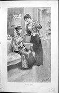 Original Old Antique Print Badminton Magazine 1903 Ladies Look At This Letter