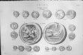 Old Roman Coins Consular Triens Semis Uncia Mackenzie C1880 Encyclopa Victorian