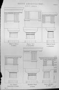 Old Mackenzie C1880 Greek Architecture Doric Order Temple Here Concor Victorian