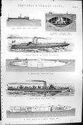 Old Torpedoes Boats Spar Goubet Nordenfeldt Yarrow Falke Mackenzie C1