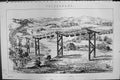 Antique Print Mackenzie C1880 Science Telpherage Telpher Line Glynde Sussex
