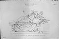 Old Print Triclinium Accubation Poussin Stafford Mackenzie C1880 Science 19th