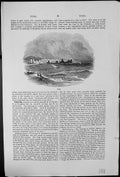 Antique Print Tyre Fishermen Nets Sea Sur Ruins Fortifications Sailing Boat