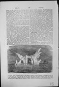 Old Floating Ice Mountains With Galleries Icebergs Dwarfs Sailing Ship