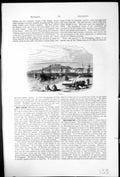 Antique Print Macao View Town From Shoreside Sailing Boats People Buildings