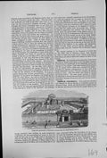 Antique Old Print Supposed Appearance Solomon'S Temple After R-Building Herod