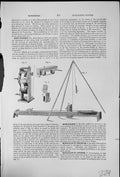 Antique Old Print Monochord One Stringed Instrument Annotated Monocotyledons