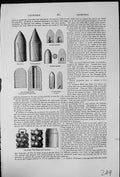 Antique Old Print Projectile Cavalli'S Wahrendorf'S Boxer'S Parachute Light