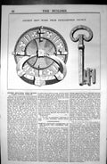 Old Ancient Iron Work Dickleburgh Church Norfolk Architecture 1846 Bu Victorian