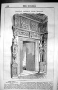 Old Chamber Doorway Canonbury House Islington Architecture 1846 Build Victorian