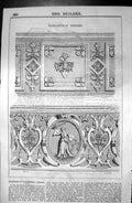Old Examples Elizabethan Friezes Decoration Architecture 1846 Builder Victorian