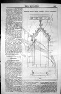 Old Architecture 1846 Builder Priests Door Ladye Chapel Wells Cathedr Victorian