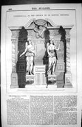 Old Confessional Church St. Gudule Brussels Architecture 1846 Builder Victorian