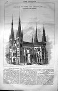 Old Cathedral Notre Dame Chalons-Sur-Marne Architecture 1847 Builder Victorian