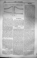 Antique Print Junction Beam Castings Bridge York Architecture 1847 Builder 19th