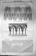 Old Modern Carvings Canopy Elvaston Castle Church Endell Architecture