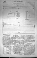 Old Girders Tension Rods Experiments Cubitt Thames Architecture 1847 Victorian