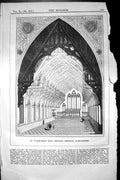 Old St. Walburge'S Church Preston Lancashire Interior Architecture 18 19th