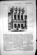 Antique Print Market Hall Stockport Stevens Park Architecture 1852 Builder 19th