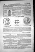 Old Square Paving Tiles Church Turret Bells Architecture 1852 Builder Victorian