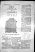 Old Print RoSheldonian Theatre Oxford Christopher Wren Architecture 1852 19th