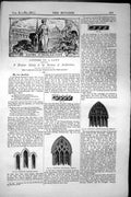 Old Architecture 1852 Builder Decorated Window Lancet Perpendicular P Victorian
