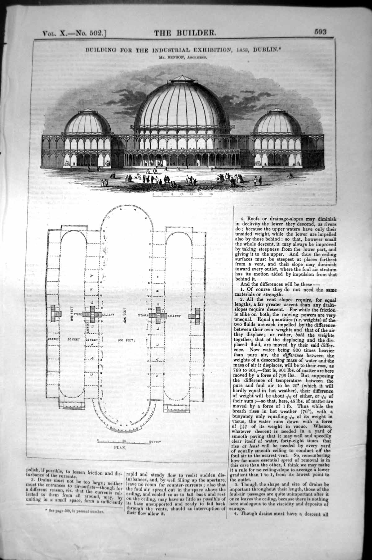 Old Industrial Exhibition Building Dublin Benson Architecture 1852 Bu Victorian