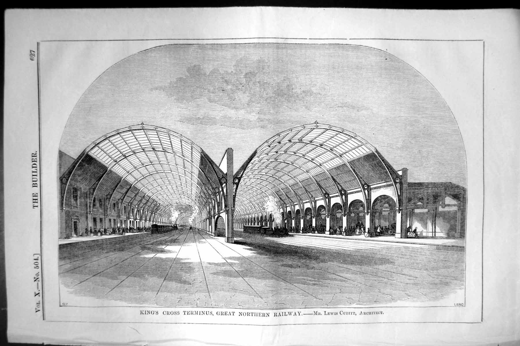 Old King'S Cross Terminus Great Northern Railway Cubitt Architecture